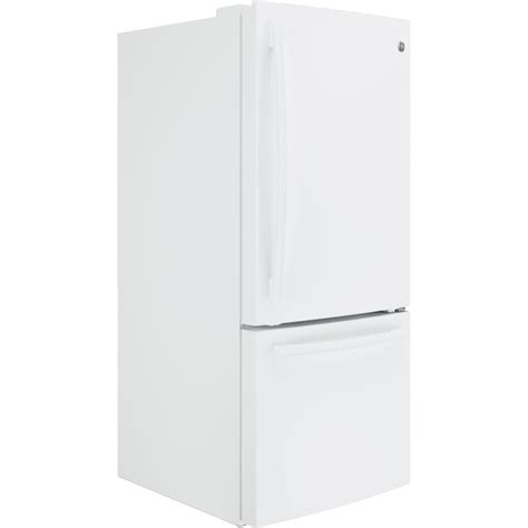 Energy Star® 210 Cu Ft Bottom Freezer Refrigerator Gbe21dgkww By