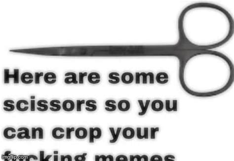 Image Tagged In Here Are Some Scissors Cropped Imgflip