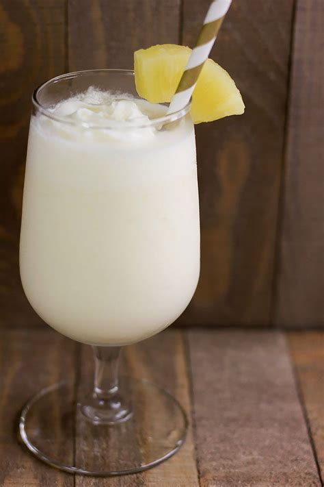 This will give you an even sweeter drink, since the flavor of the coconut and pineapple won't be diluted by the ice. Pina Colada Recipe The Virgin Version - Munaty Cooking ...