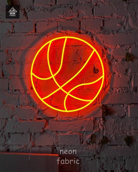 Basketball Neon Sign Ball Neon Light Sport Lights T For Etsy