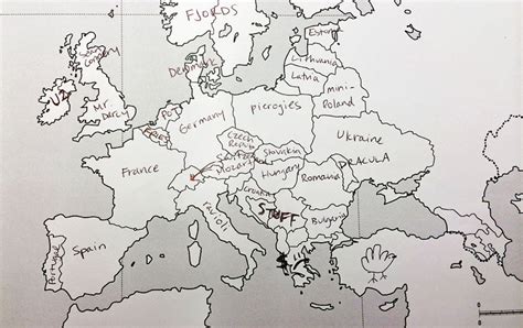 Americans Try To Place European Countries On A Map Part 1