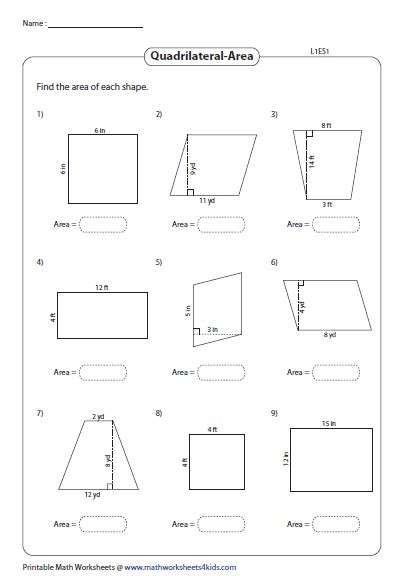 Area Of A Trapezoid Worksheet Area Of Trapezoids Word Problems