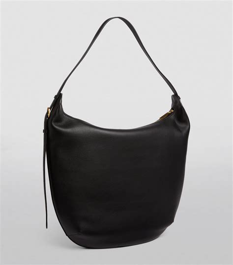Womens The Row Black Leather Ns Allie Shoulder Bag Harrods