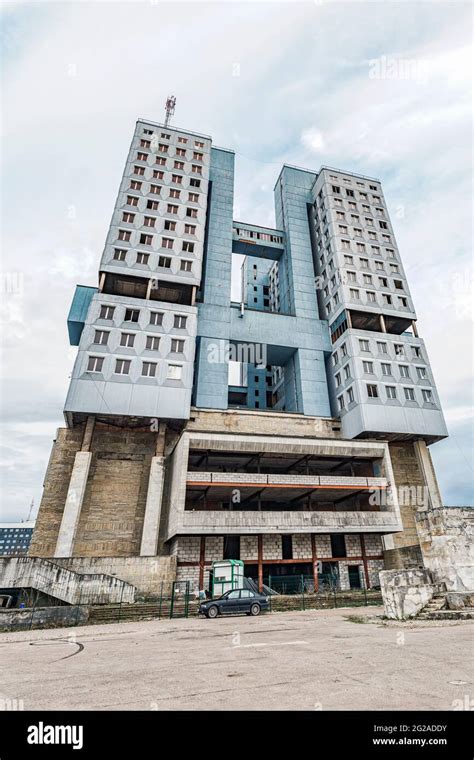 House Of Soviets In Kaliningrad An Abandoned Building In The