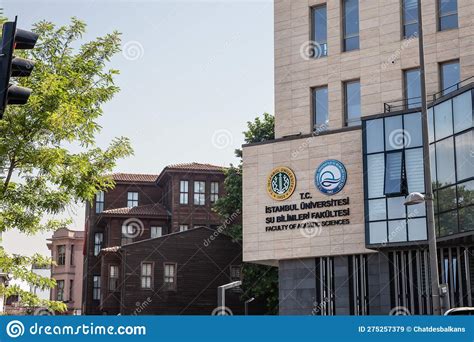 Main Building Of The University Of Istanbul For The Faculties Of
