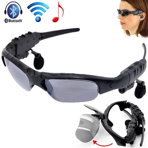 New Outdoor Sunglasses Bluetooth Headset Headphone Sun Glasses For