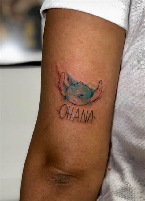 Tatuagem Ohana Lilo And Stitch Tatuagem Ohana Tatuagem De Irmãs Tatuagem