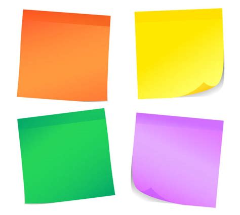 Best Purple Post It Notes Illustrations Royalty Free Vector Graphics