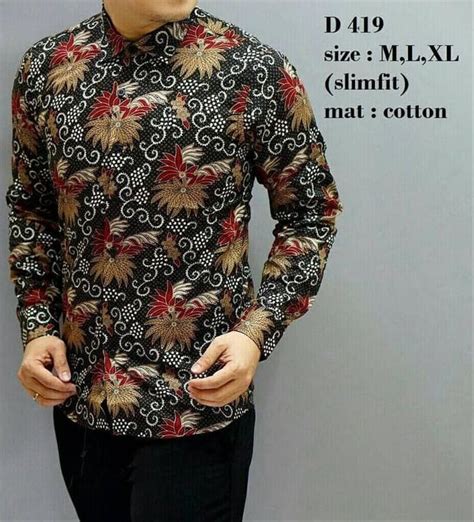Harga murah di lapak npstore army. Desain Baju Batik Pria Modern Lengan Panjang - Inspirasi ...