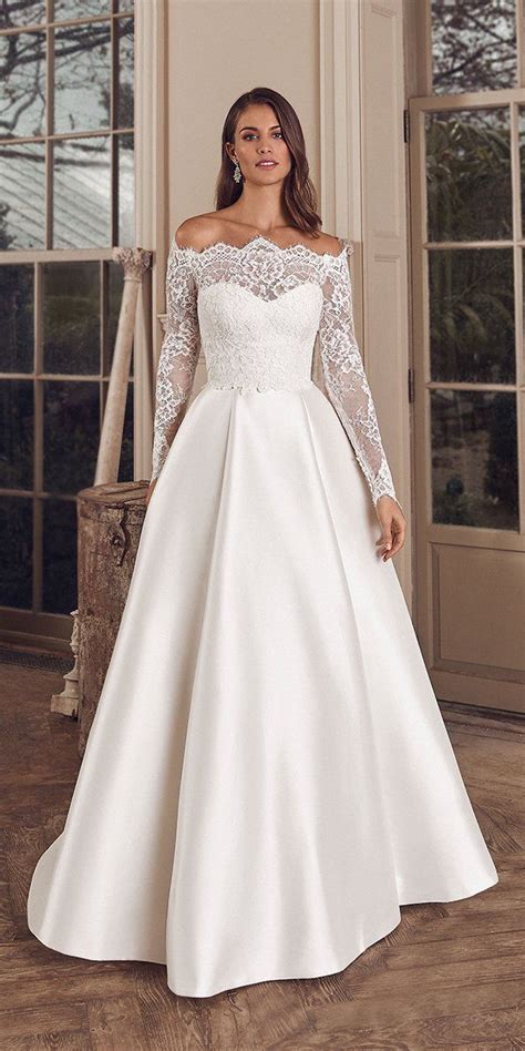 Fall Wedding Dresses With Charm For Fall 2021 Lace Wedding Dress With