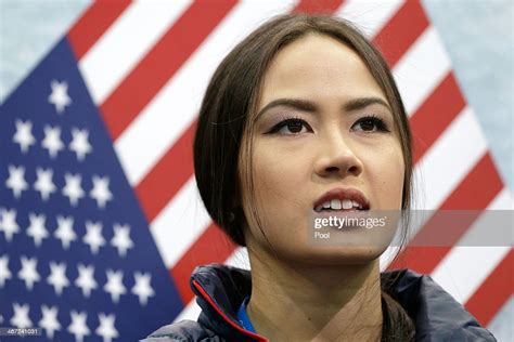 Figure Skater Madison Chock Of The United States Looks On While News