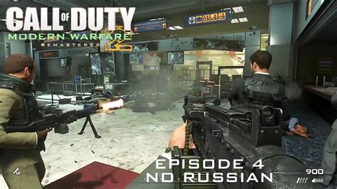 Call Of Duty® Modern Warfare® 2 Campaign Remastered Episode 4 No Russian Youtube