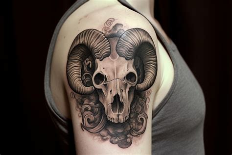 Ram Skull Tattoo Meaning And Symbolism Fully Decoded