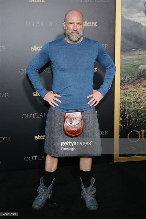 Actor Graham Mctavish Attends The Outlander Mid Season New York