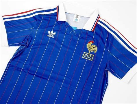 France Home Kit 1982 Football Shirt Soccer Jersey Retro Vintage Pro