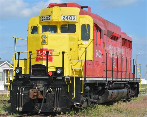Aandok Gp30 2402 Arkansas And Oklahoma Railroad Gp30 2402 Rest Flickr