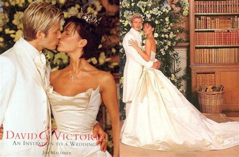 Sensational Real Wedding Photos David And Victoria Beckhams Wanna Be