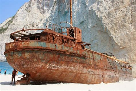 Navagio Shipwreck Beach In Zakynthos Yotomu 100 Trust