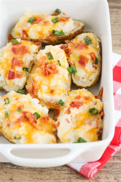 The Baker Upstairs: Loaded Twice-Baked Potatoes