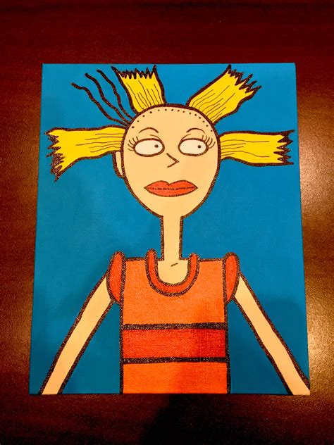 Cynthia Doll From Rugrats Painting Etsy