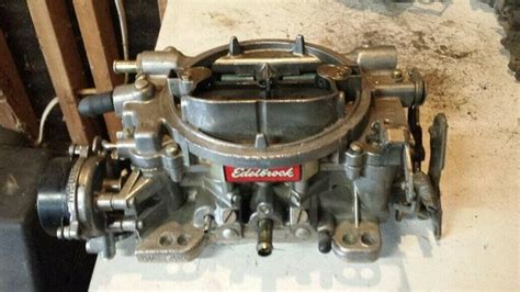 Sold Edelbrock Performer 1400 4bbl Carburetor 600 Cfm Electric