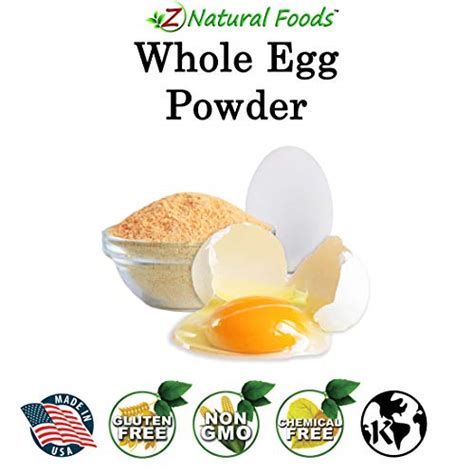 Powdered Eggs Whole Egg Powder White Yolk Dehydrated In Usa 1 Lb