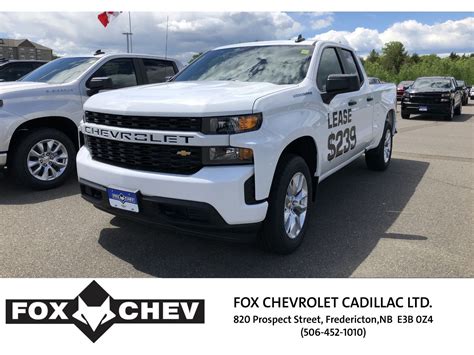 Fox Chevrolet Cadillac Ltd In Fredericton 2020 Chevrolet Silverado