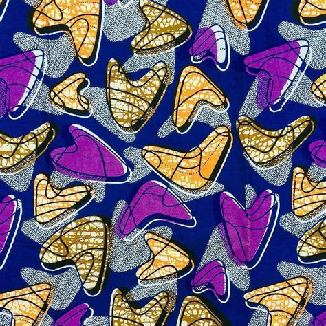 Boldly Colored African Wax Print Fabric From Ghana In 2020 Printing