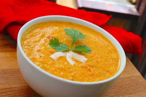 Coconut Curry Soup Recipe Rocking Raw Chef