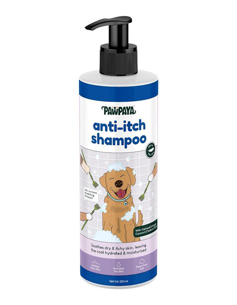 Buy Grooming Combo Of 1 Pawpaya Itch Relief Dog Shampoo 250 Ml Skin