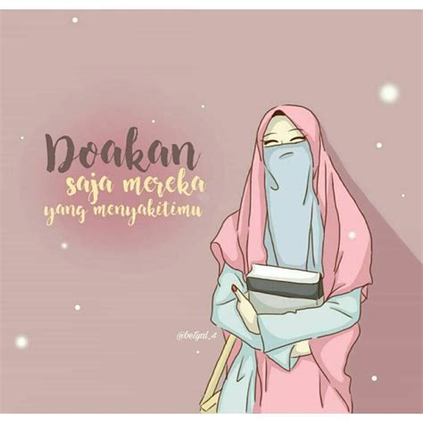 Kartun Muslimah Dan Kata Kata Motivasi Katarindu
