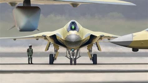 Renderings Of A Promising Chinese Fighter Of The Sixth Generation Are
