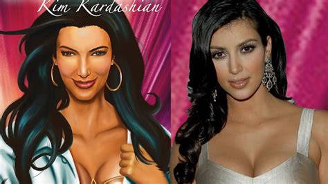 Kim Kardashian Comic Book Cover YouTube