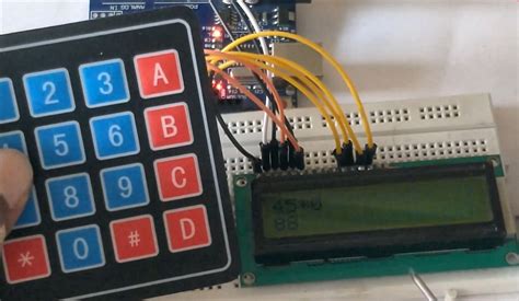 Arduino Diy Calculator Using 1602 Lcd And 4x4 Keypad 4 Steps
