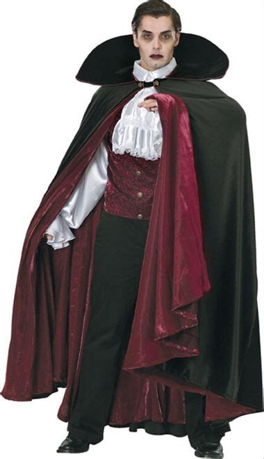 Super Deluxe Count Dracula Halloween Costume Vampire Fancy Dress