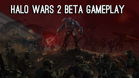 Halo Wars 2 Beta Gameplay Blitz Youtube