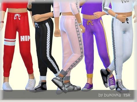 The Sims Resource Pants Girl By Bukovka • Sims 4 Downloads Sims 4 Cc
