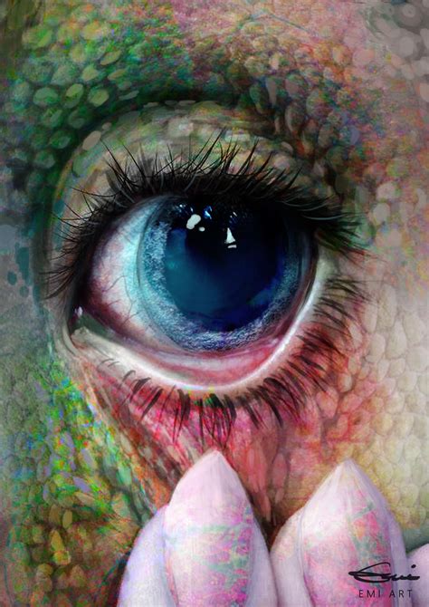 Psychedelic Eye By Emilia9898 On Deviantart
