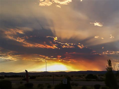 Ip0447e Santa Fe Sunset A Sunset At Santa Fe New Mexico Flickr