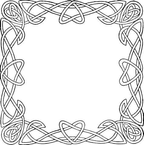 Celtic Border Vector Free At Getdrawings Free Download