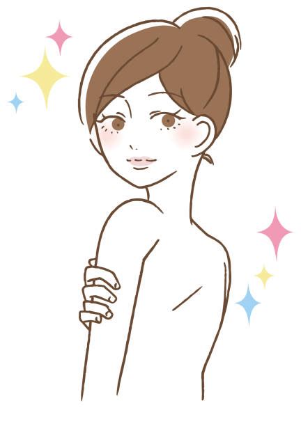 Beautiful Nude Japanese Women Illustrations Royalty Free Vector