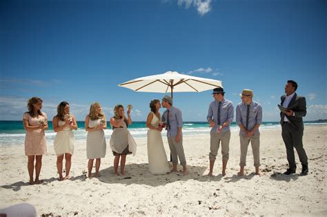Tropical island and beach weddings in northern australia are extremely popular as are country vineyard weddings. Salt on the Beach Wedding, Perth, Australia - Dani & Steve
