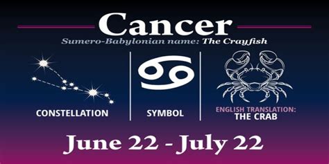 Cancer Horoscope Today Cancer Daily Horoscope July 18 2021