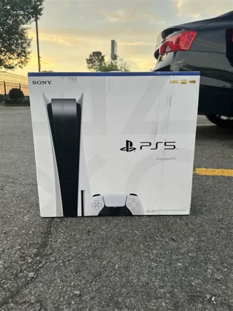Sony Playstation 5 Ps5 Discblu Ray Edition 825gb Console White