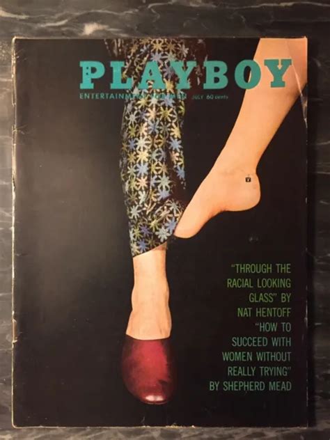 Vintage Playboy Magazine Mature July Picclick