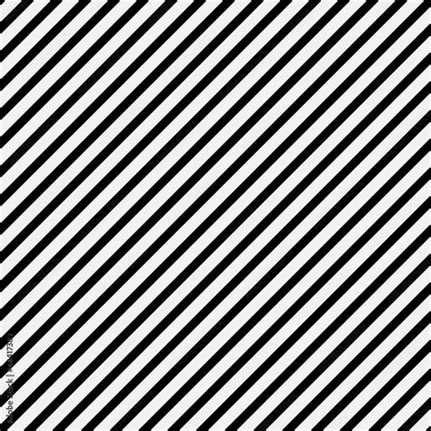 Black And White Diagonal Striped Pattern Repeat Background Stock Photo