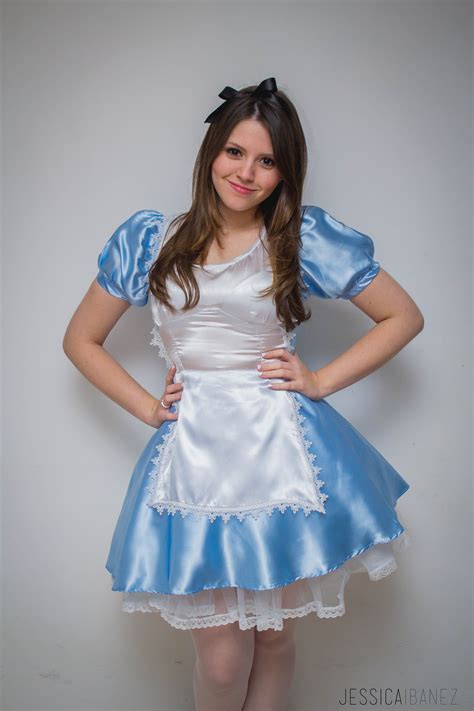Alice In Wonderland Costume Blue And White Dress Juliana Luft