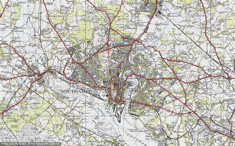 Old Maps Of Southampton Hampshire Francis Frith