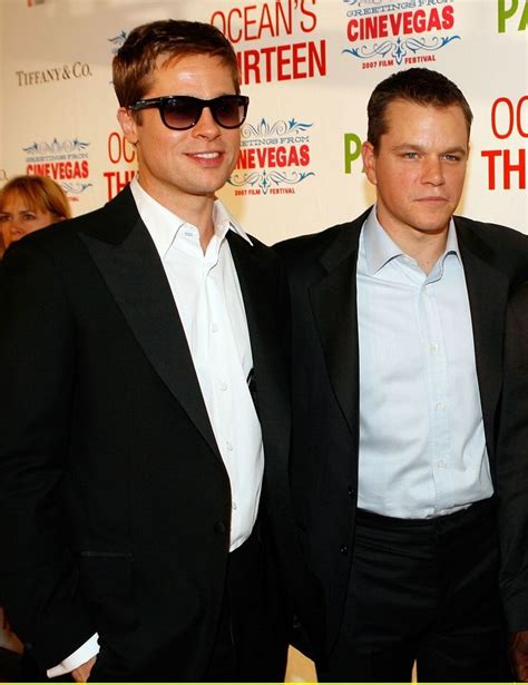 Matt Damon Brad Pitt Est Jaloux De Lui ⋆