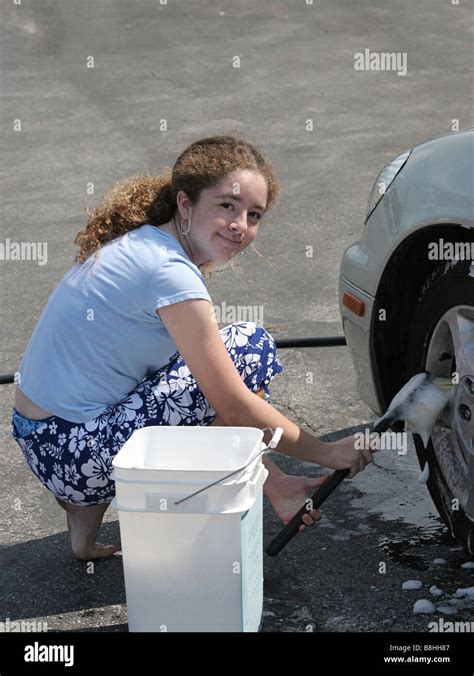 High School Girls Washing Cars Telegraph